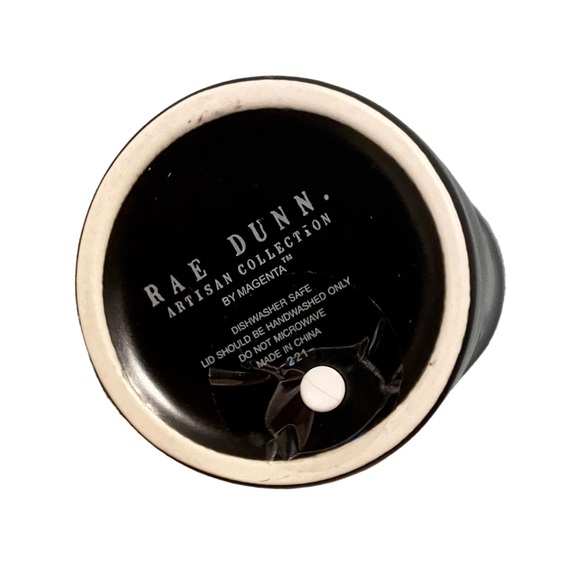 3 for $25 Rae Dunn Tumbler To Go Travel Coffee Mug Halloween BAT JUICE Black NEW - Picture 6 of 7